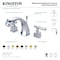 Kingston Brass KS4980CQL Claremont 8" Widespread Bathroom Faucet, Matte Black KS4980CQL - alternate 3